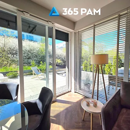 Apartment 365pam - Morze Tu - Ze Strefa Relaksu Na Tarasie