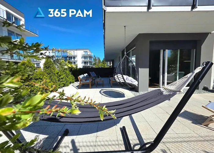 Apartamento 365pam - Morze Tu - Ze Strefa Relaksu Na Tarasie